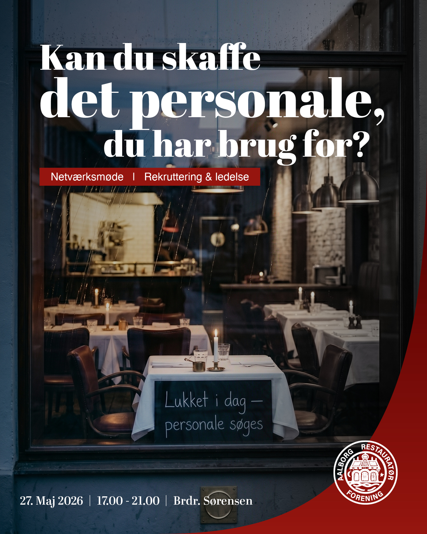 Rekrutering & ledelse i restaurationsbranchen