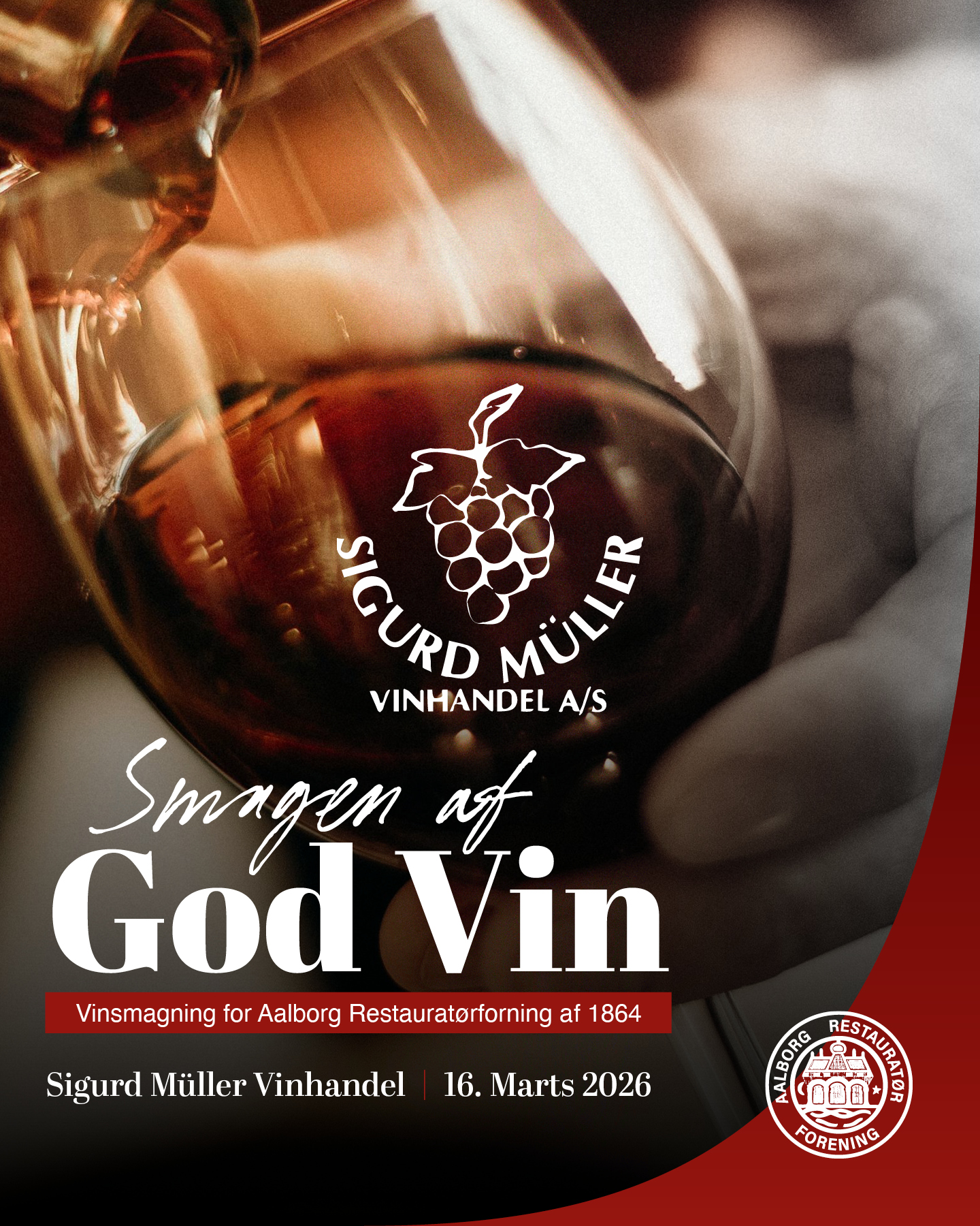 Vinsmagning hos Sigurd Müller